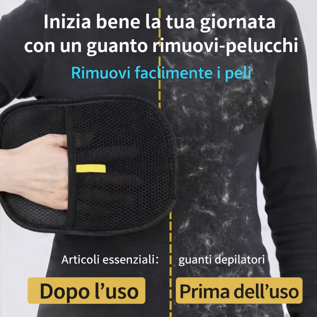 Guanto magnetico peli cane - gatto